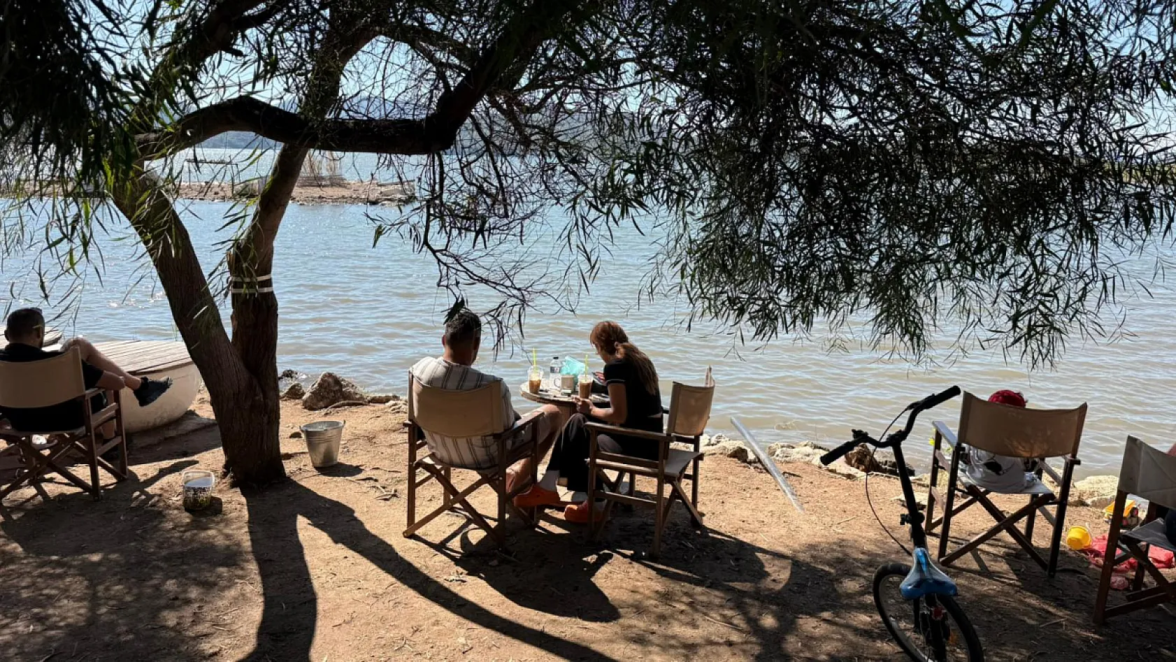 Fethiye Ördek Adası'nda Pazar keyfi