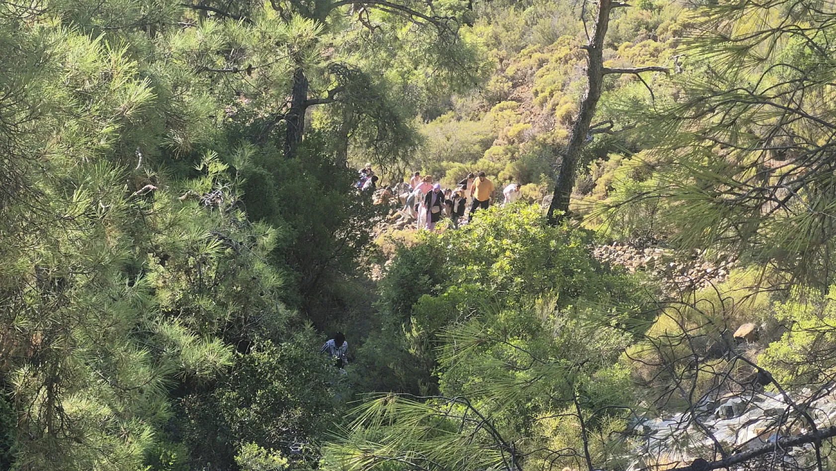 Fethiye'de Yunanistan'a Kaçamadan Yakalandılar