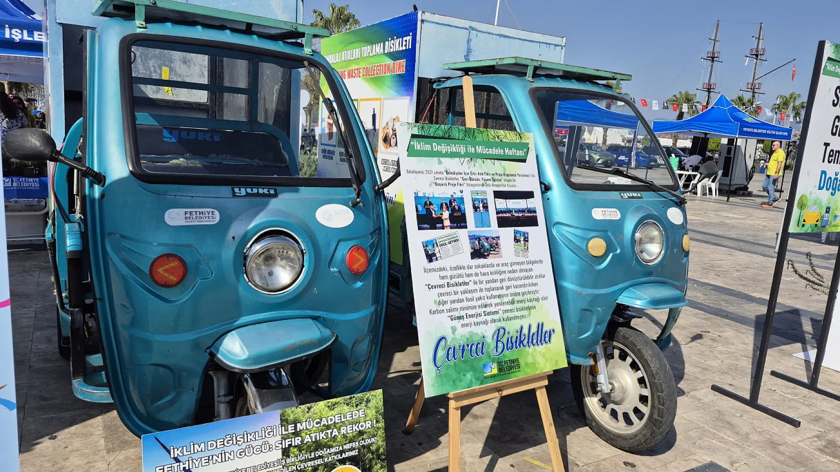 Fethiye'de İklim Değişikliği ile Mücadele Haftası etkinlikleri devam ediyor