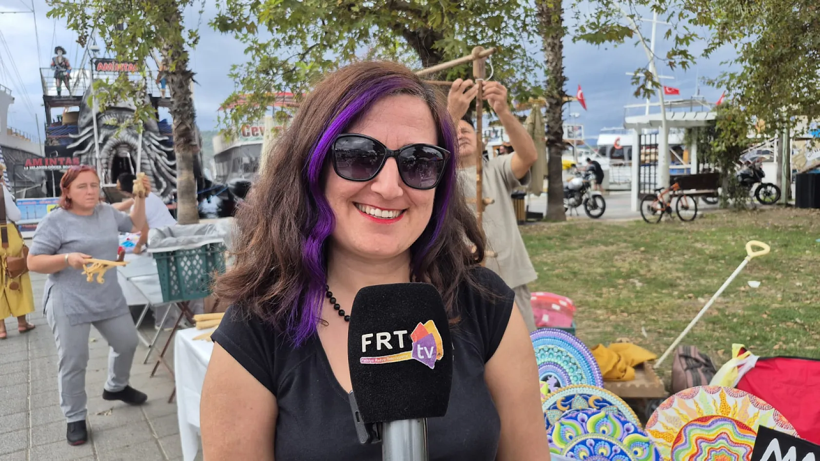 Fethiye Beşkaza Meydanı'nda El Emeği Sergisi