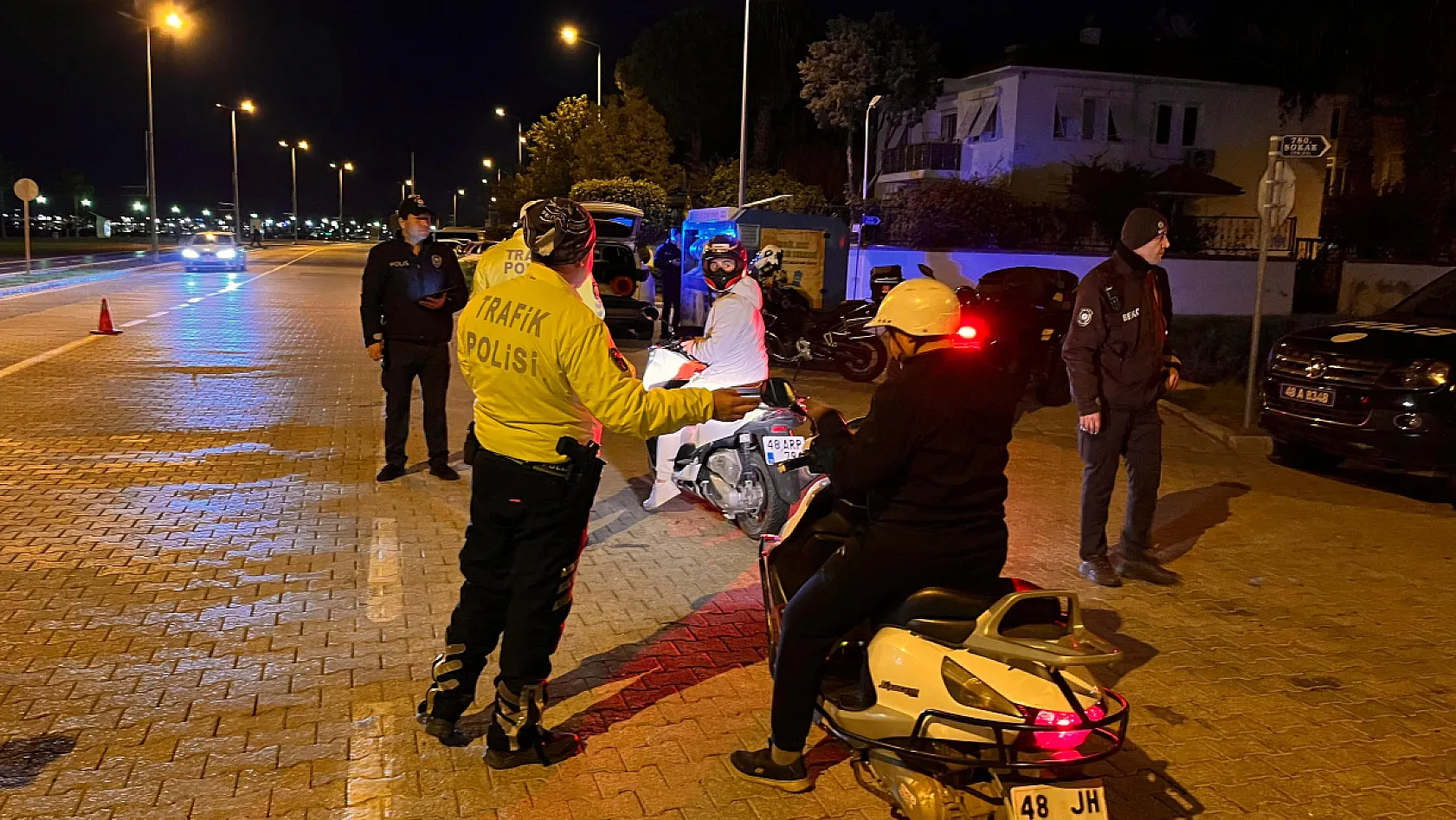 Fethiye'de 'Huzur Türkiye' Uygulaması: Dört bölgede eş zamanlı denetim