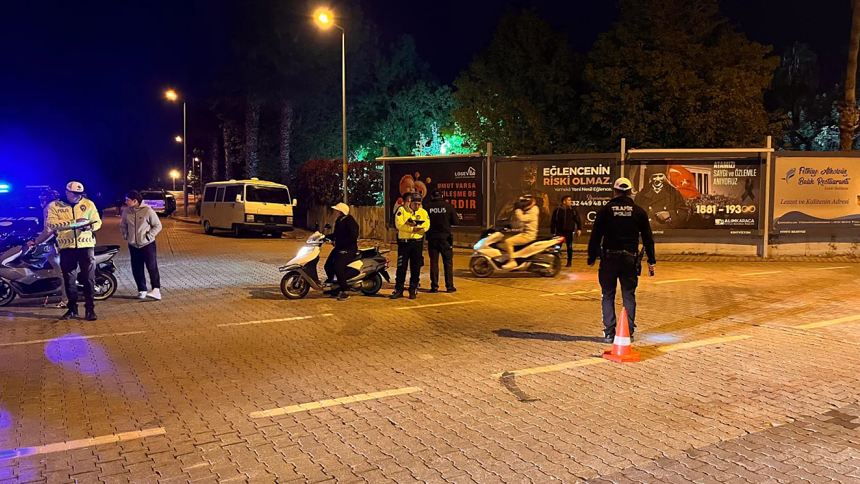 Fethiye'de 'Huzur Türkiye' Uygulaması: Dört bölgede eş zamanlı denetim