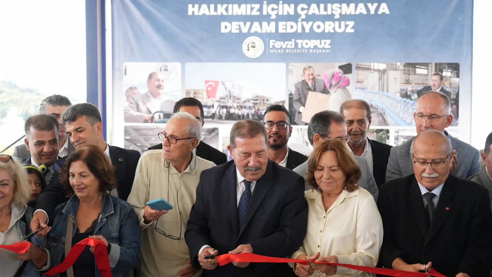 Milas Boğaziçi Mahallesi'nde 'Sosyal Alan' törenle açıldı