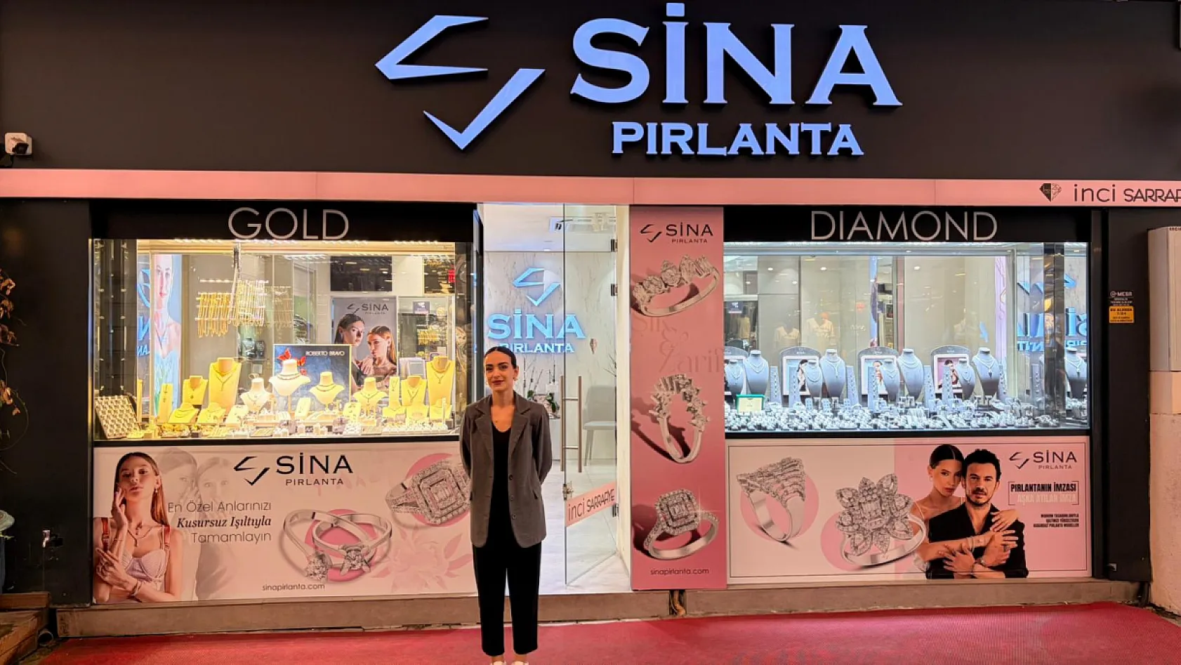 Fethiye'de yeni yıl ışıltısı 'Sina Pırlanta'da
