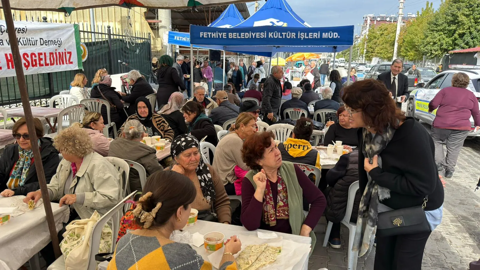 Fethiye'de, Seki ve Çevresi Derneği'nden öğrenci bursları için kermes