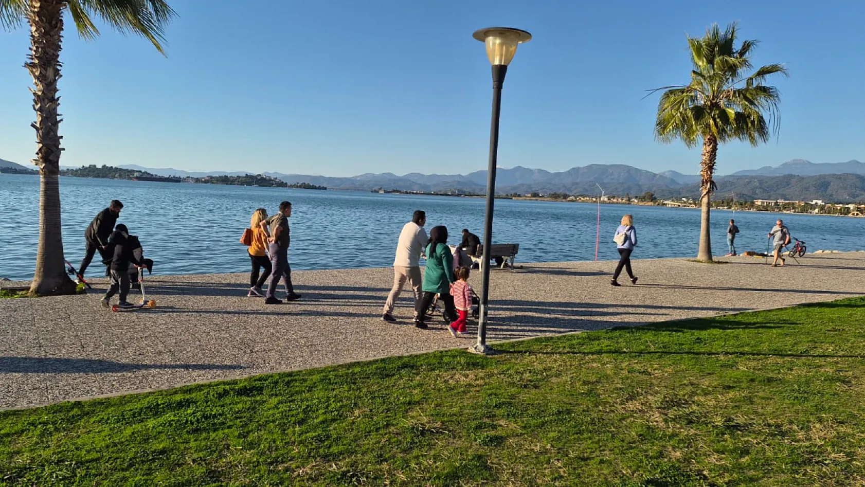 Fethiye'de Aralık ayında yazdan kalma günler