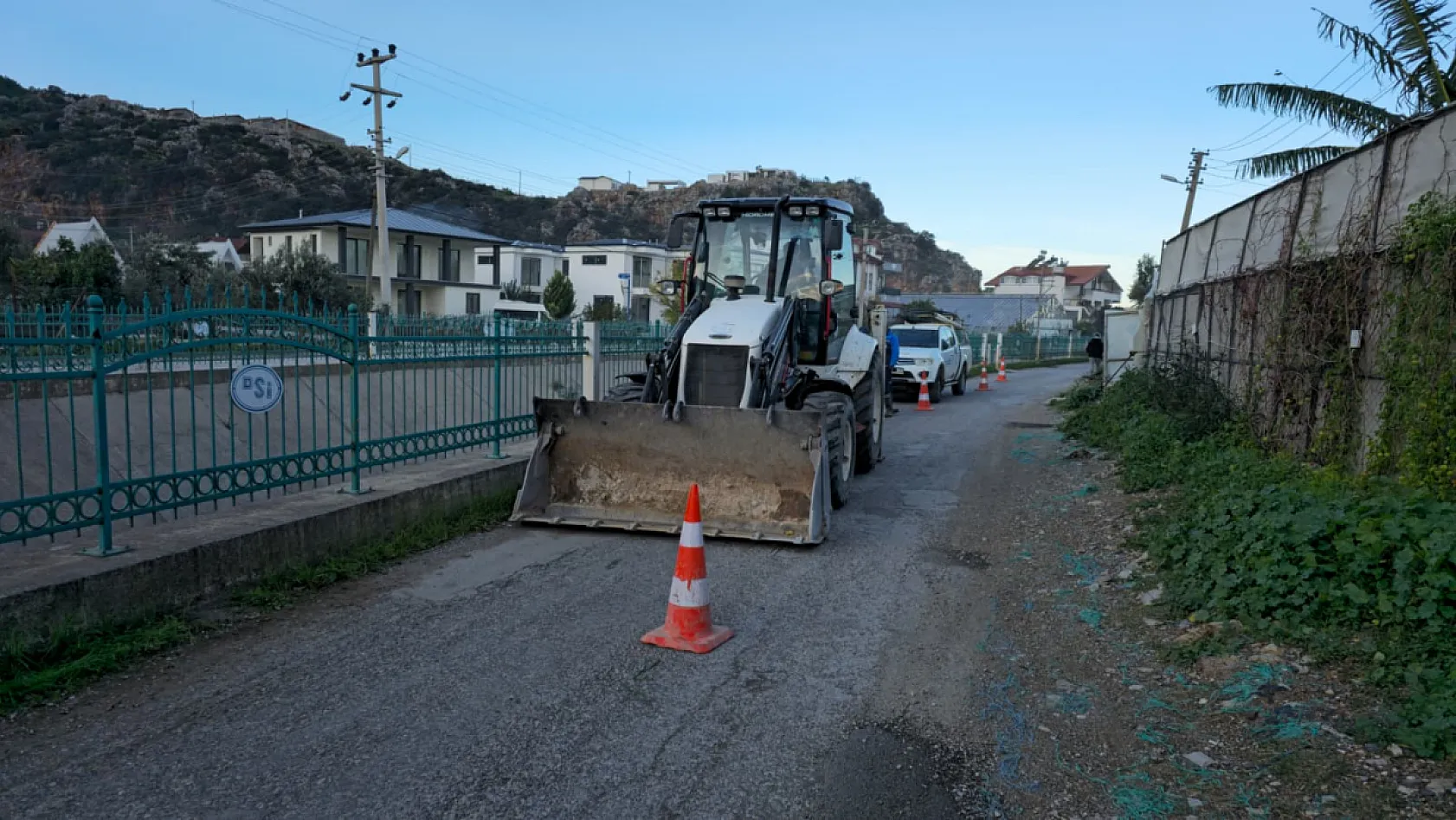 Fethiye'de MUSKİ'den su kaçağına hızlı müdahale