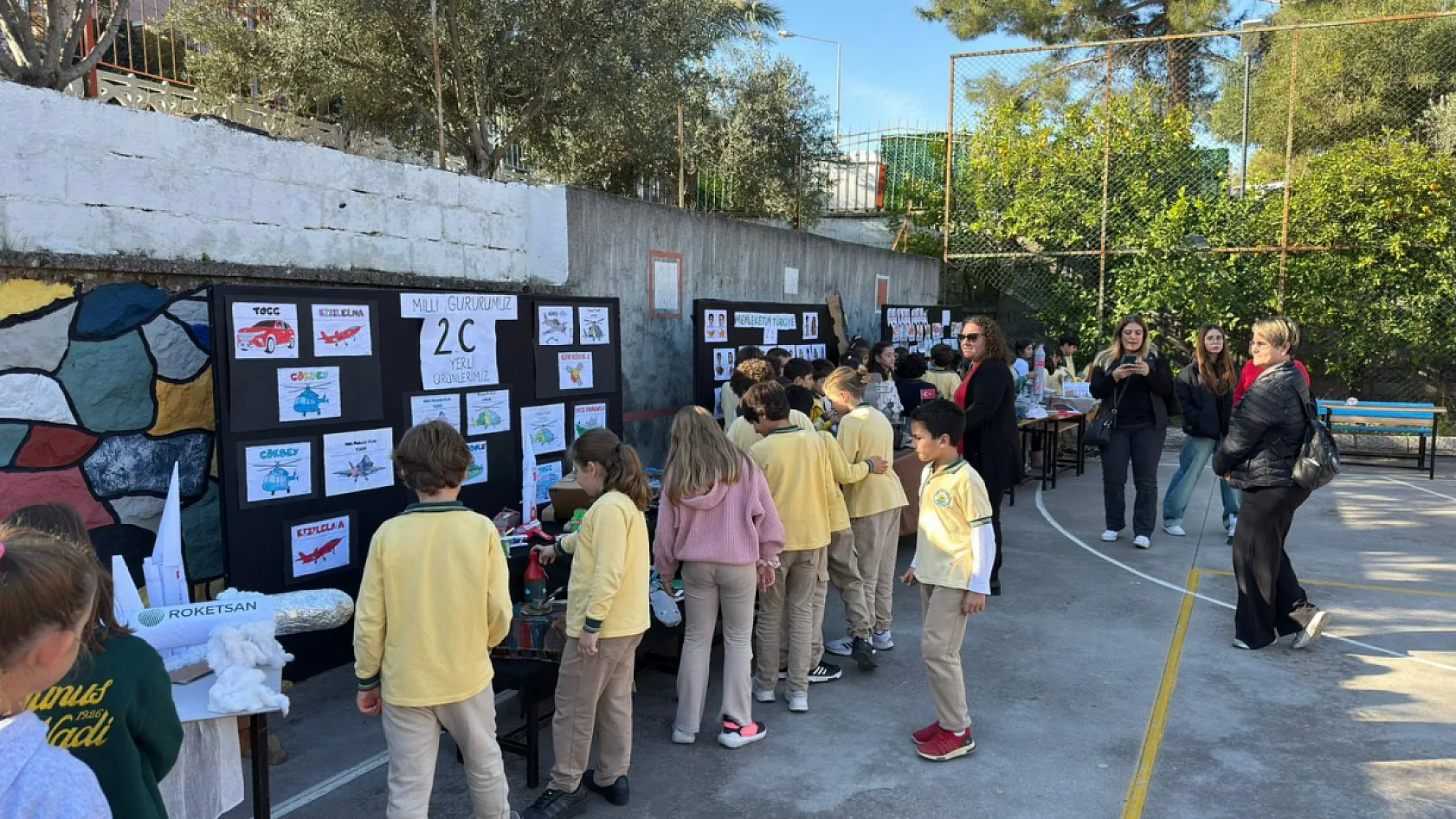 Fethiye'nin Kültürel Değerleri Türk Malları Haftası'nda Öğrencilerle Buluştu