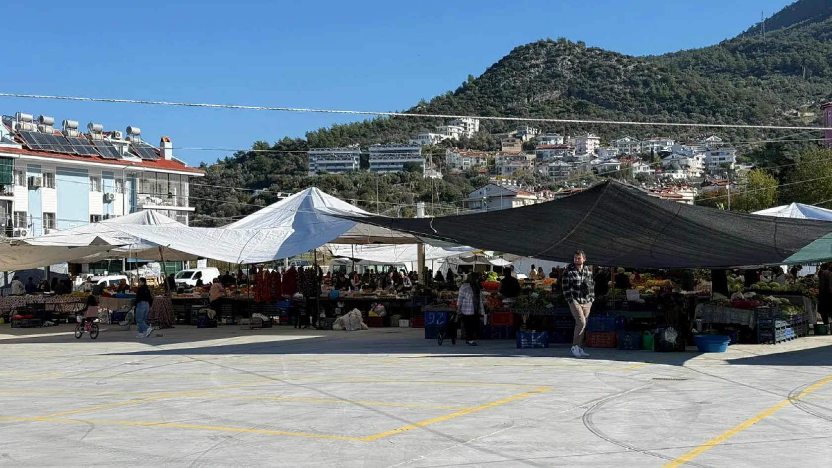 Fethiye Perşembe Pazarı'na modern tuvalet geliyor