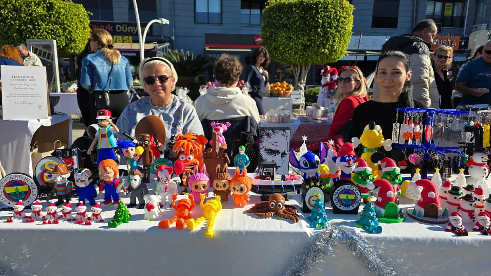 Fethiye'de 3 gün sürecek Yeni Yıl Pazarı açıldı