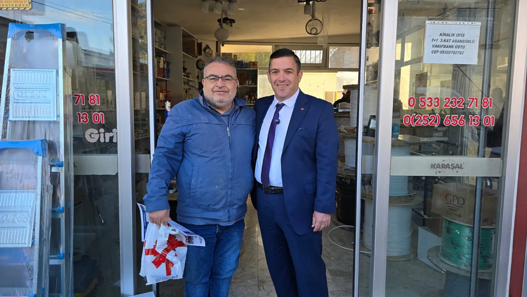 Seydikemer Esnaf Odası seçimleri öncesi Harun Sağır'dan net mesajlar: 'Vaat etmedik, yaptık'