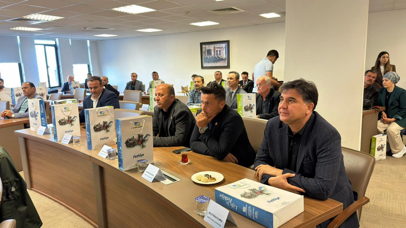 Fethiye'de Muhtarlara Sosyal Hizmetler Bilgilendirmesi
