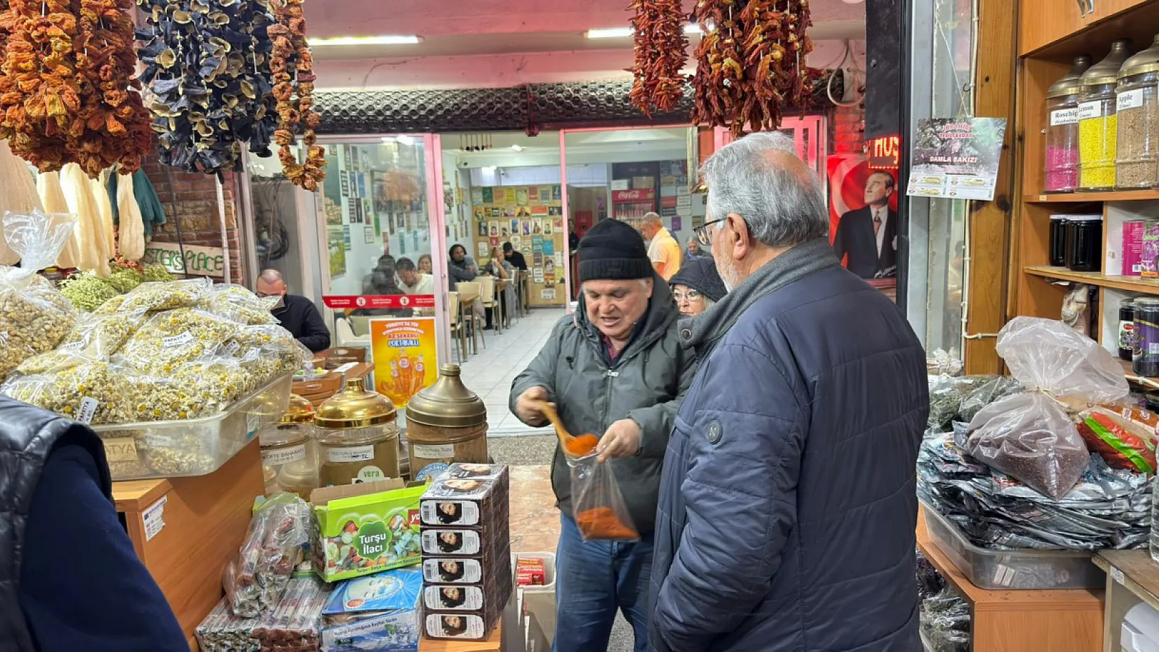 Fethiye'de kış aylarında bitkisel ürünlere ilgi artıyor