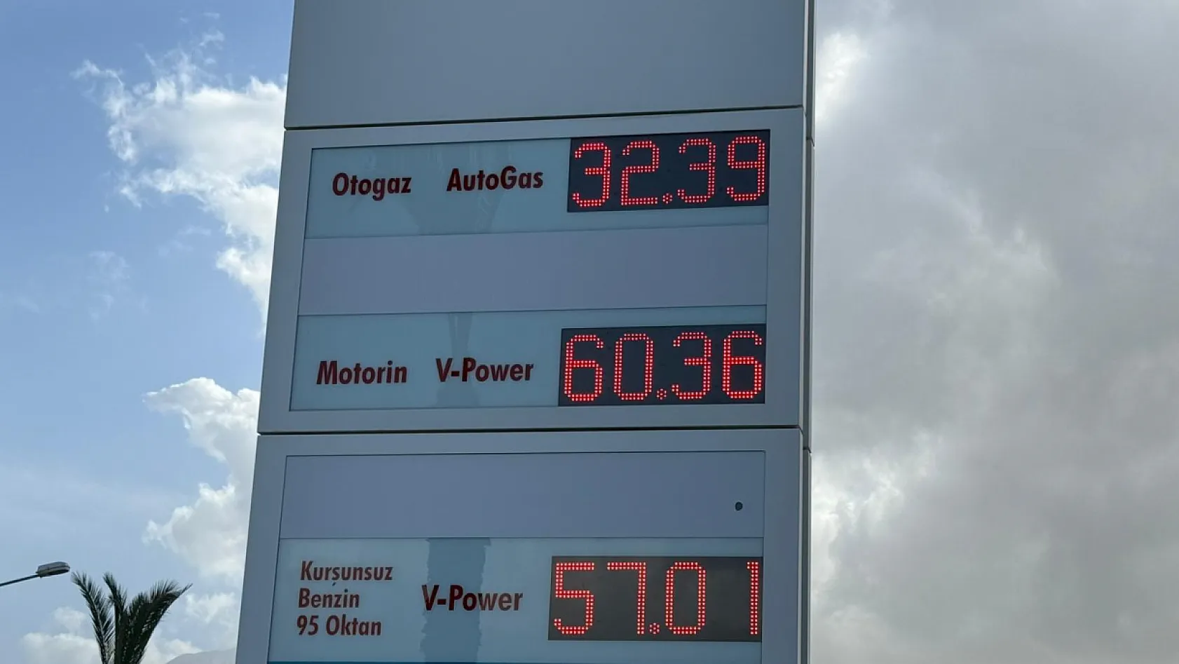 Fethiye'de Motorin 60 Lirayı Aştı