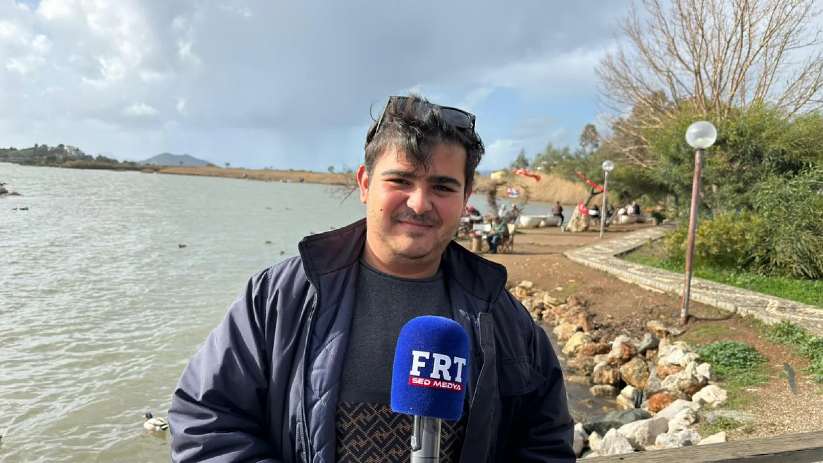 Fethiye'de güneş yüzünü gösterdi, Ördek Adası'nda manzara hayran bıraktı