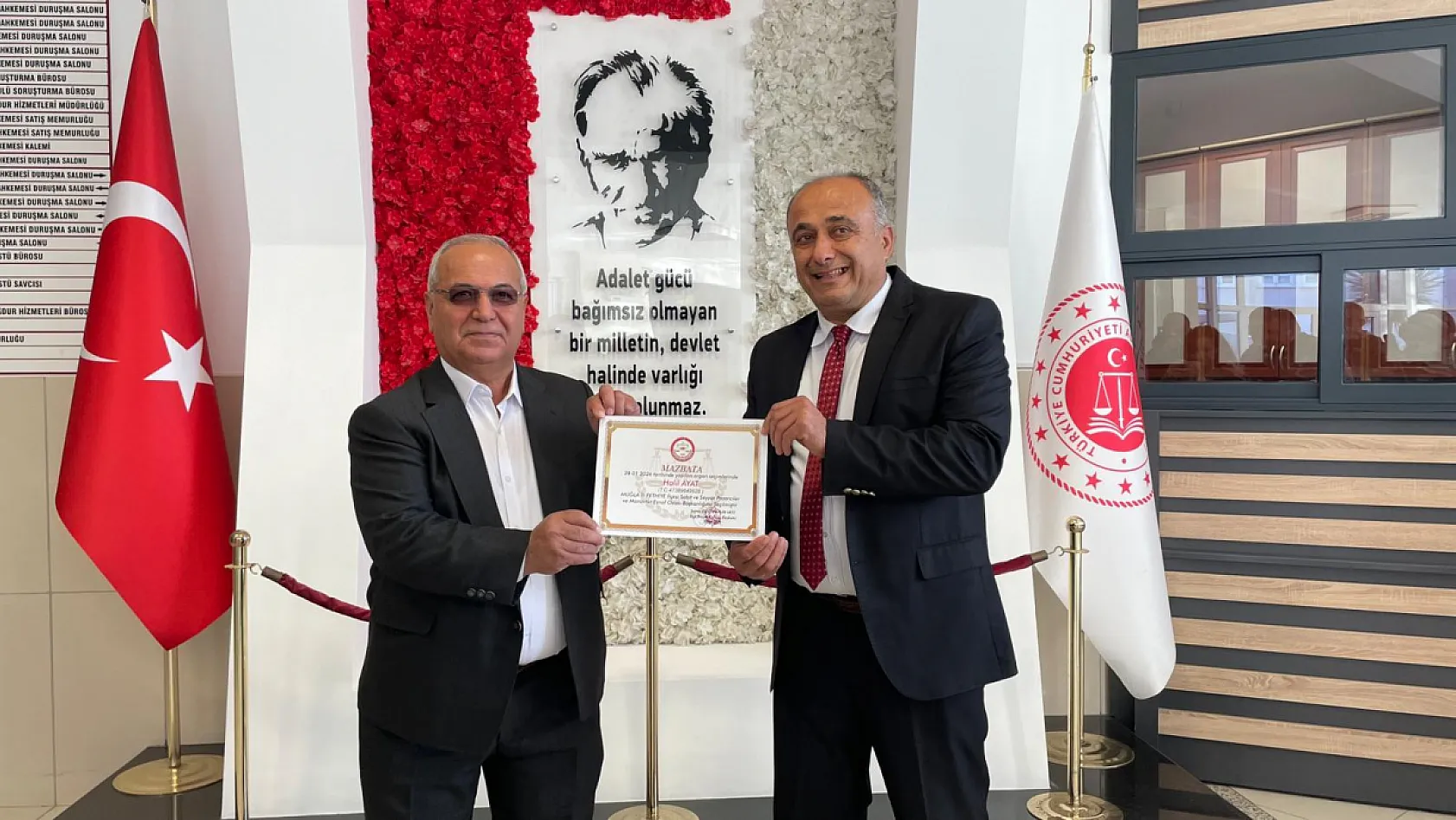 Fethiye Pazarcılar Odası'nda yeni dönem: Başkan Halil Ayat mazbatasını aldı
