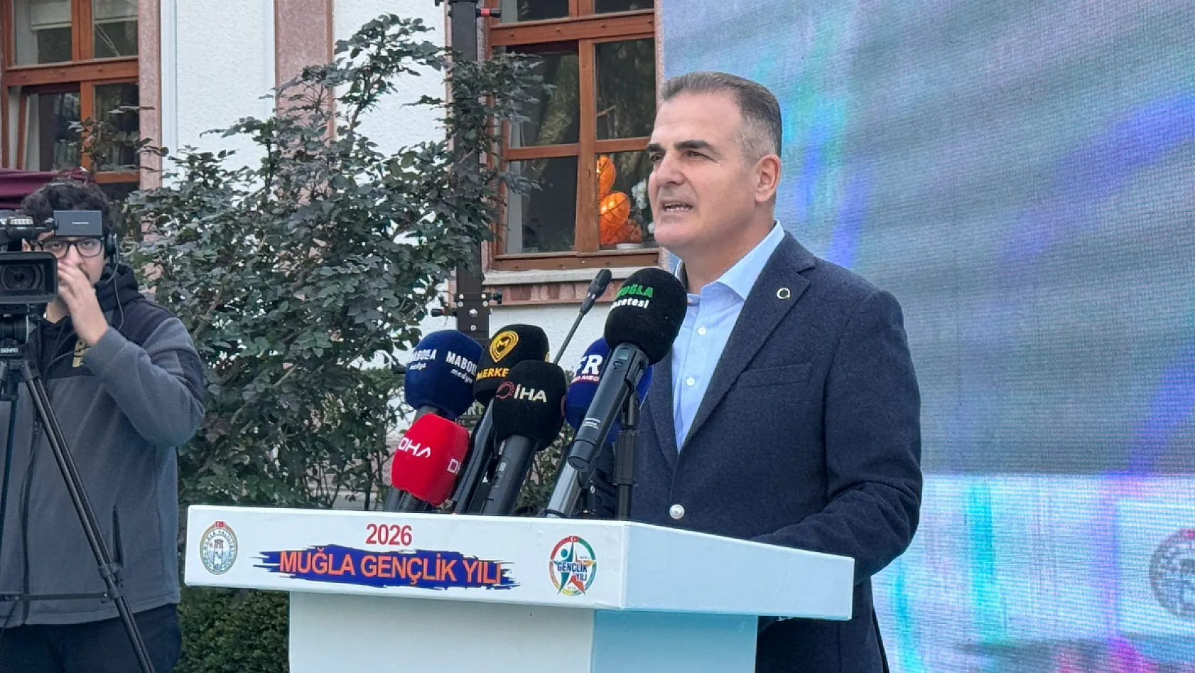'2026 Muğla Gençlik Yılı Lansmanı' gerçekleştirildi: 'Siz hayal edeceksiniz, biz destek olacağız'