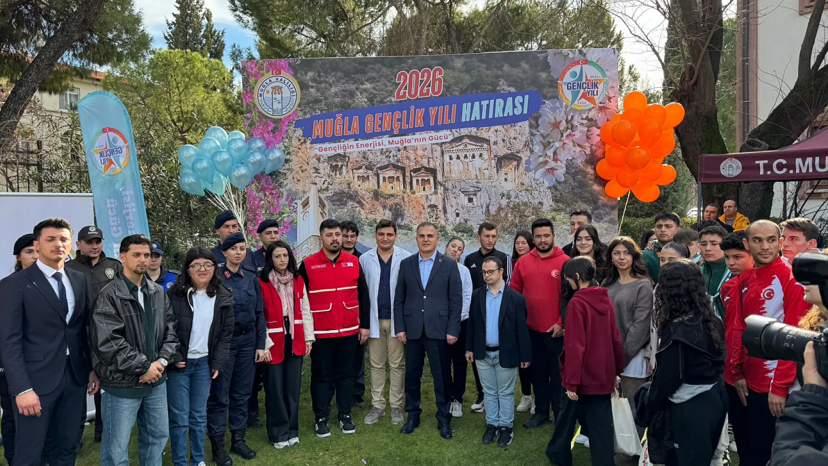 '2026 Muğla Gençlik Yılı Lansmanı' gerçekleştirildi: 'Siz hayal edeceksiniz, biz destek olacağız'