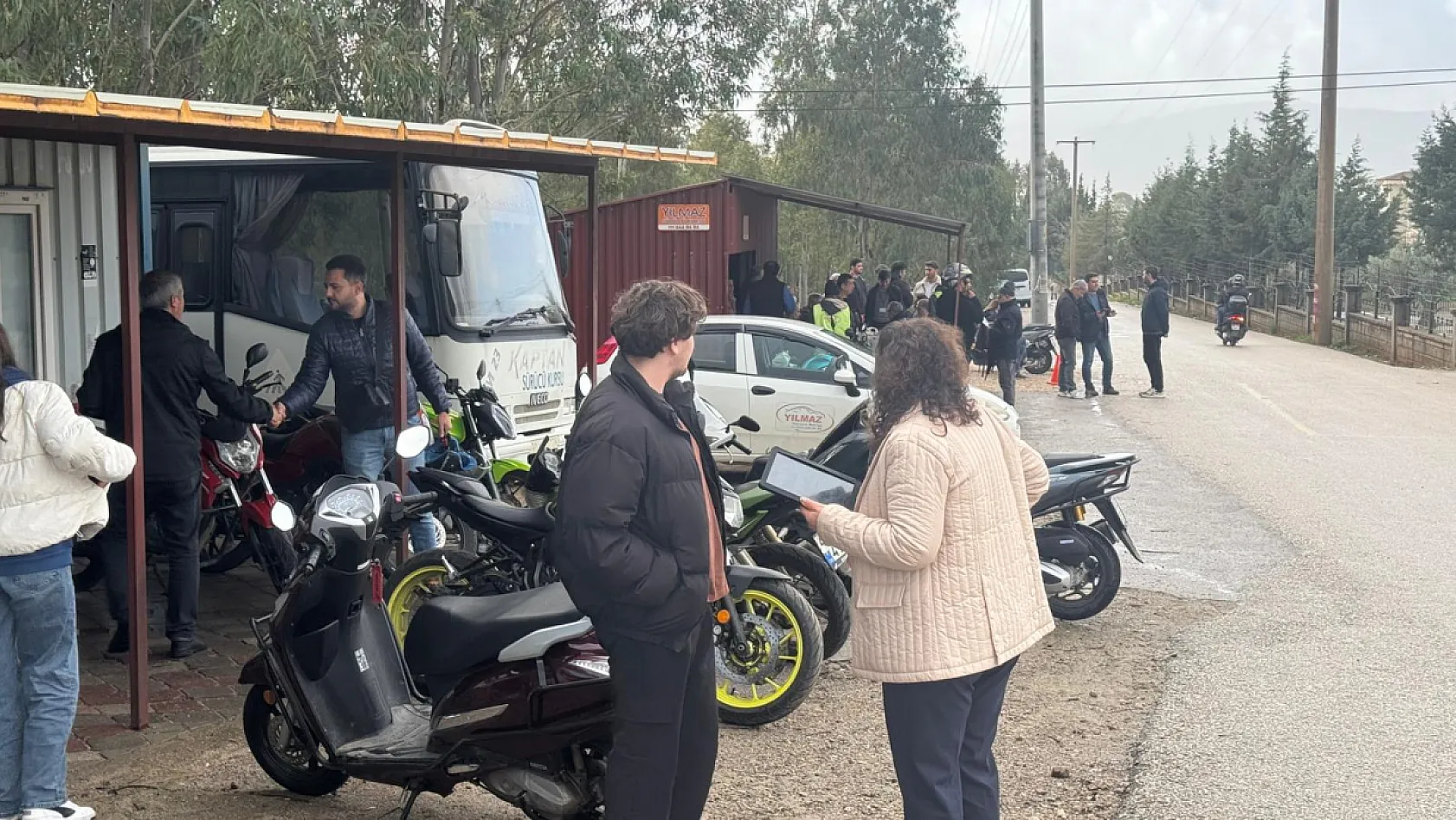 Fethiye'de Direksiyon Sınavlarında Yoğunluk