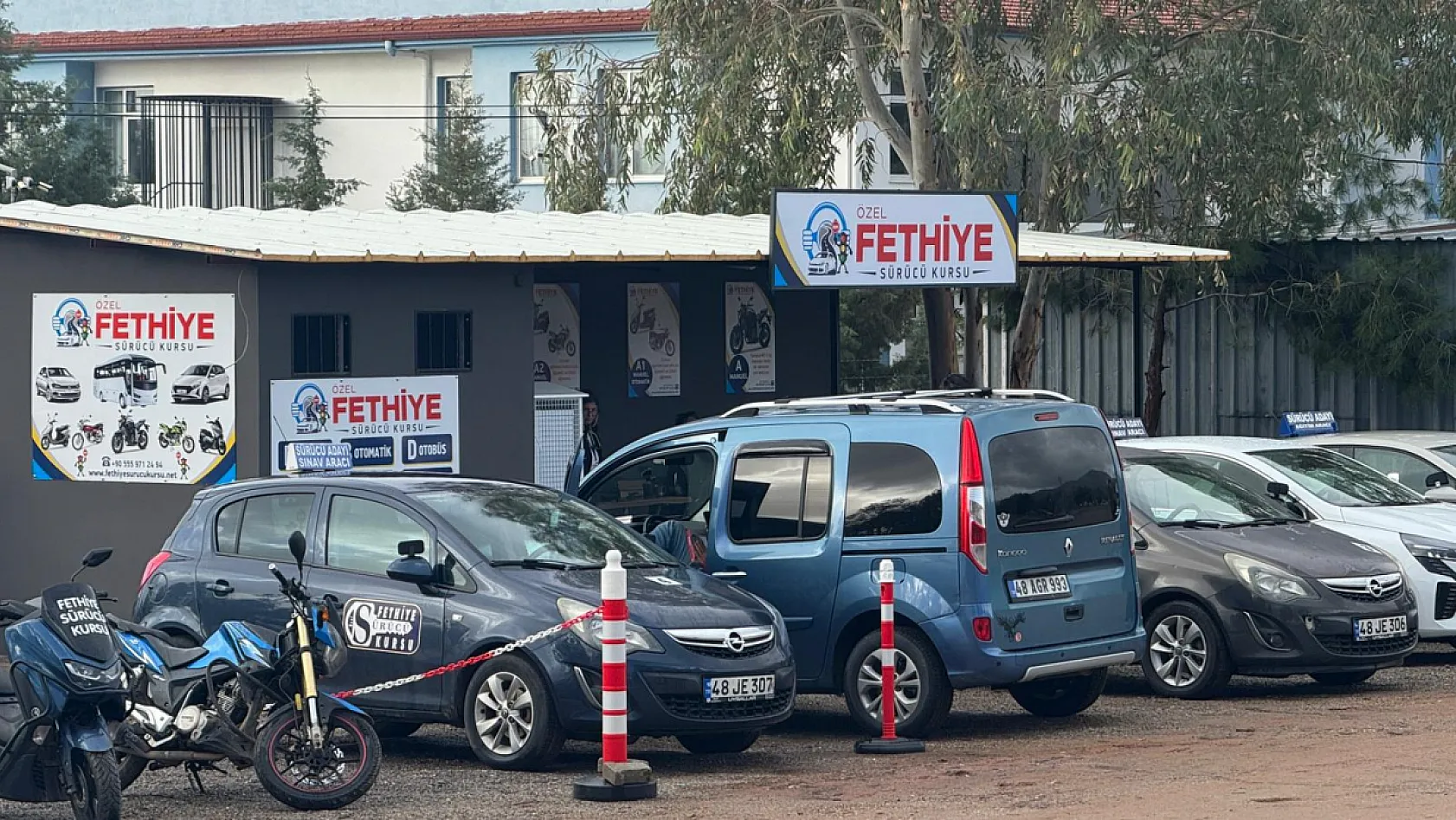 Fethiye'de Direksiyon Sınavlarında Yoğunluk