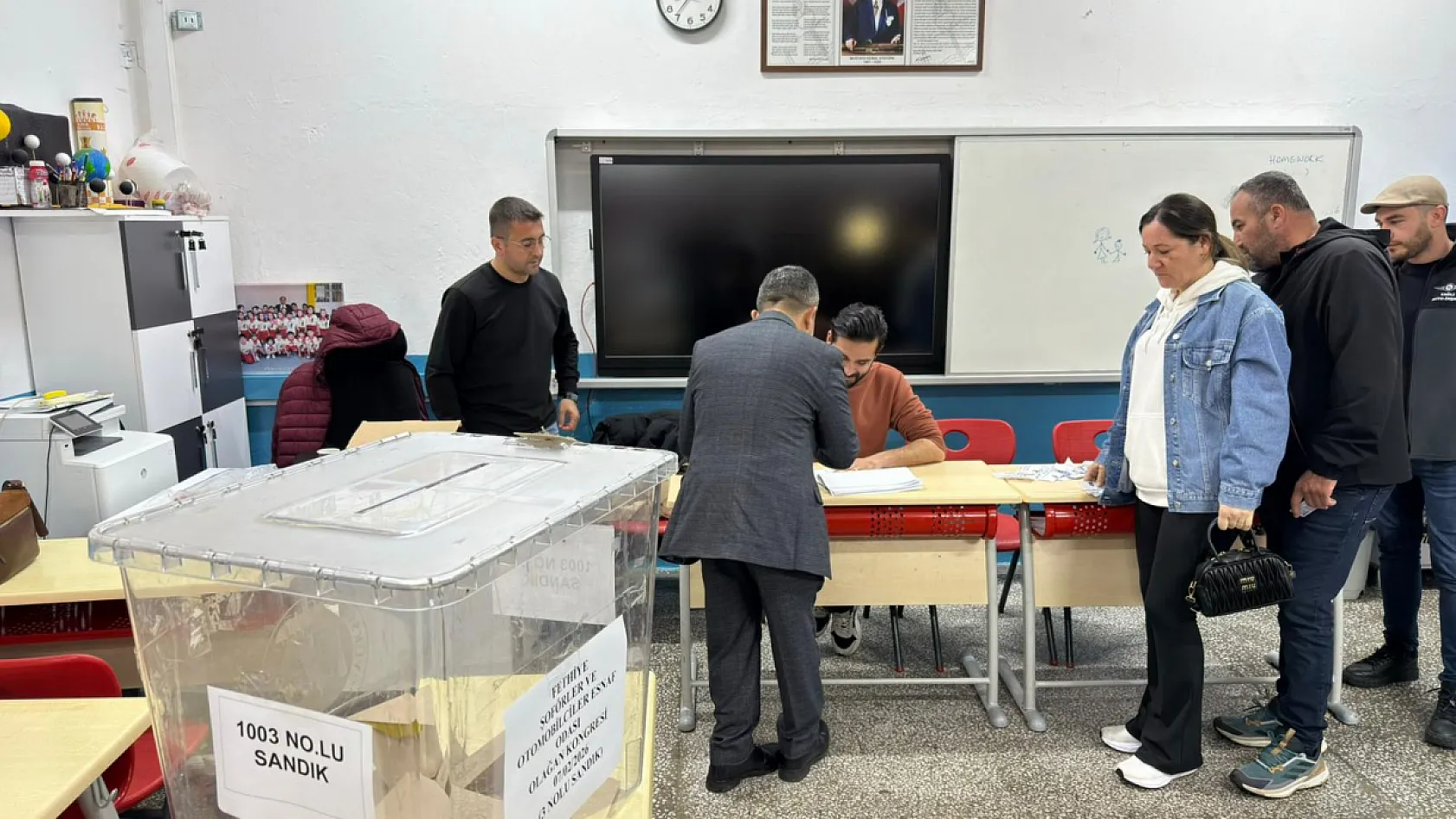 Fethiye Şoförler ve Otomobilciler Esnaf Odası Olağan Kongresi Başladı