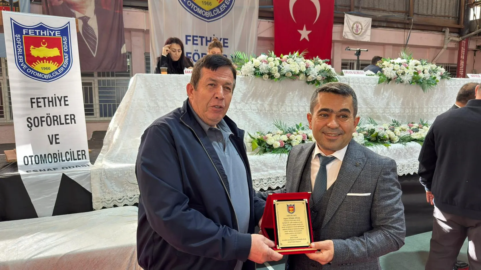 Fethiye Şoförler ve Otomobilciler Esnaf Odası Olağan Kongresi Başladı