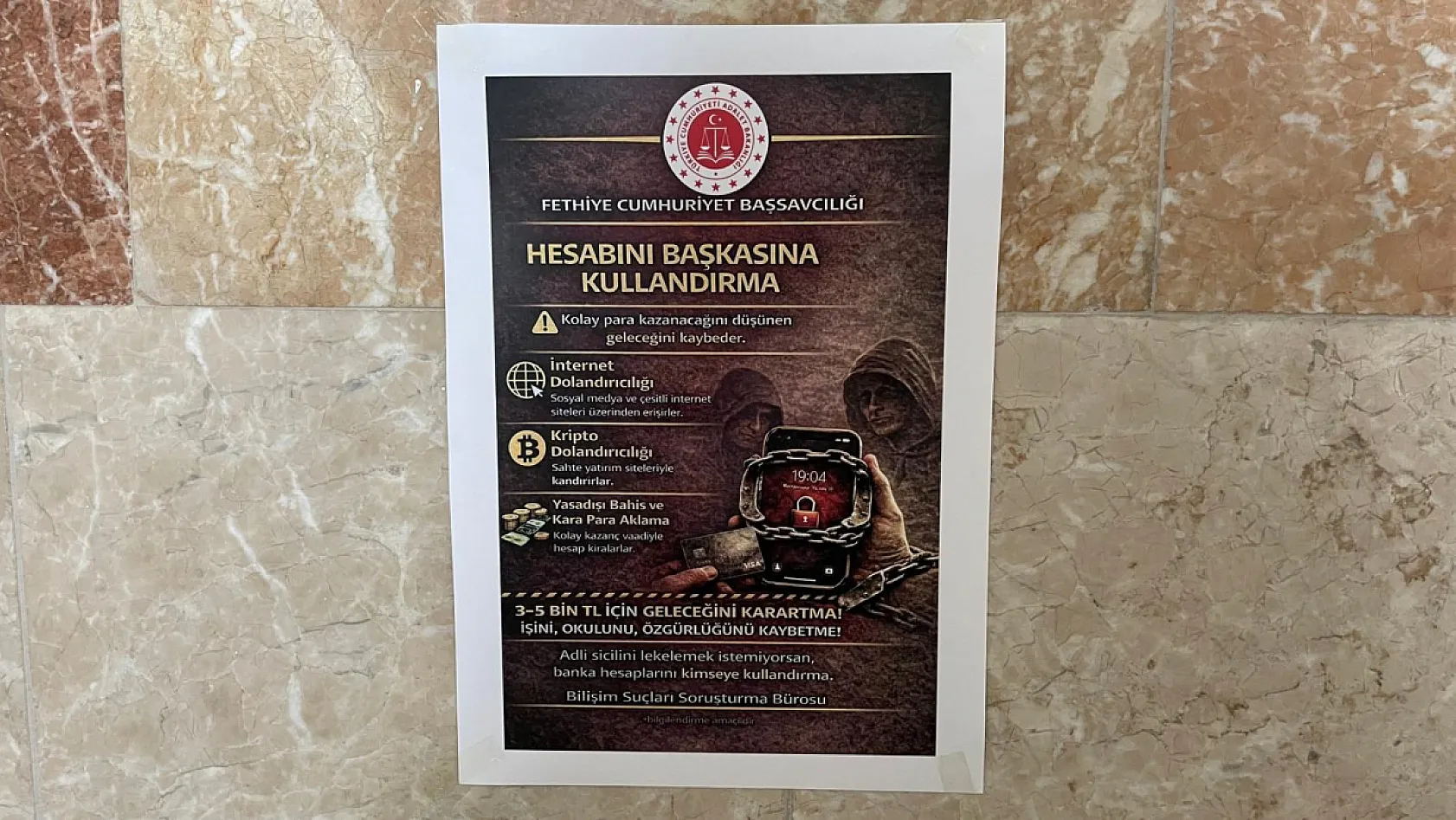 Fethiye'de öğrencilere yönelik 'siber dolandırıcılık' semineri düzenlendi
