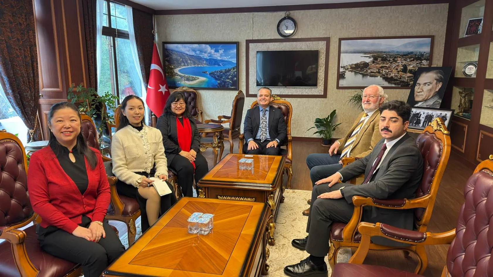 Çin Heyetinden Fethiye'ye ziyaret: Turizmde yeni iş birliği adımları