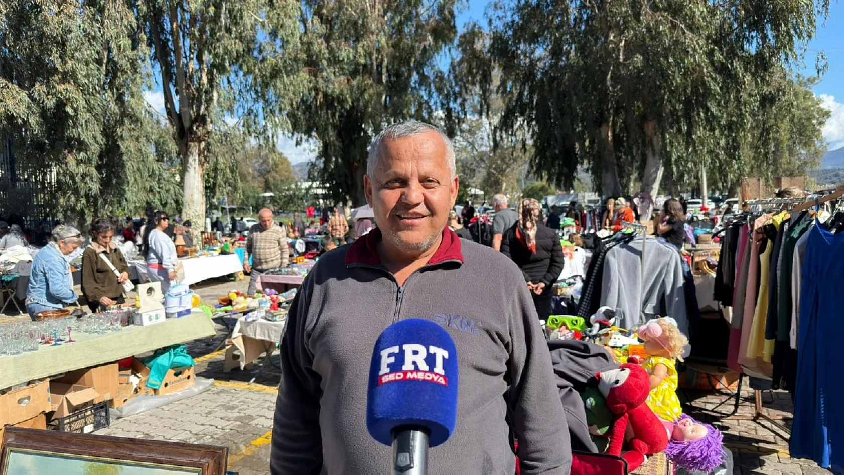 Fethiye'de bahar havası Çalış İkinci El Pazarı'nı canlandırdı