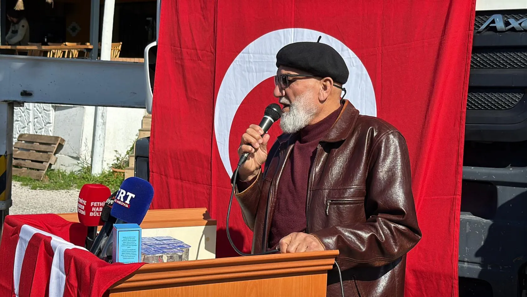 Fethiye'de Sahil Cami'nin temeli dualarla atıldı: Kurban Bayramı'na yetiştirilecek