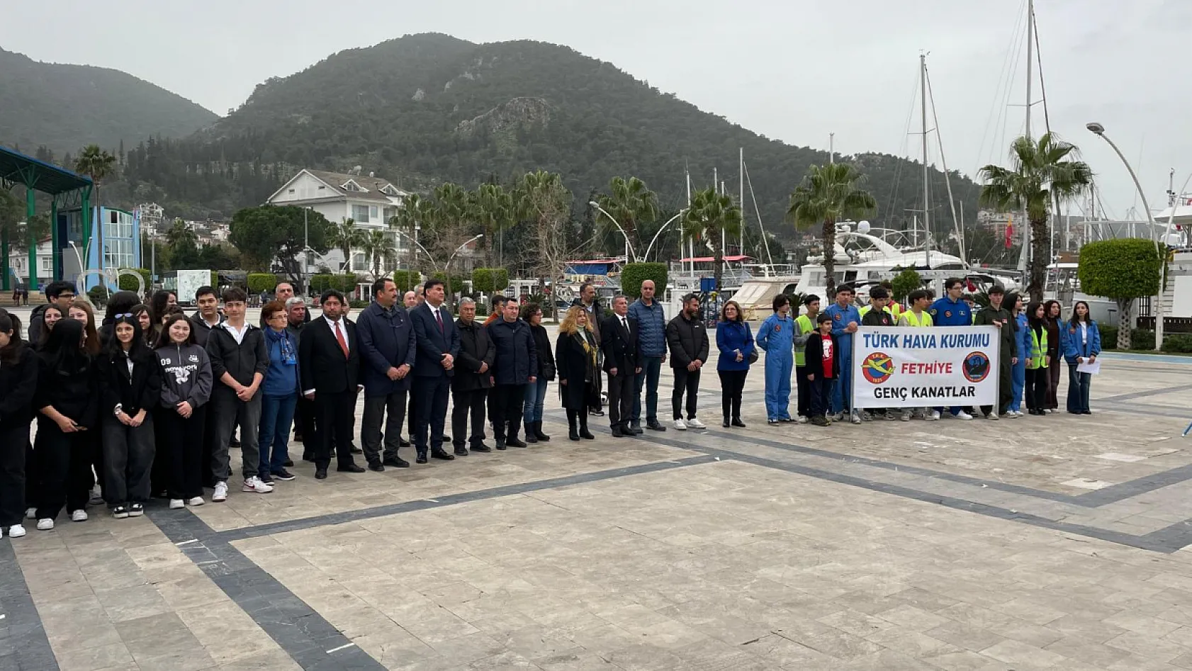 Fethiye'de Türk Hava Kurumu'nun 101. yılı törenle kutlandı: 101. gurur yılı