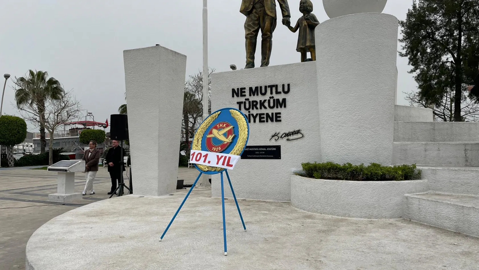 Fethiye'de Türk Hava Kurumu'nun 101. yılı törenle kutlandı: 101. gurur yılı
