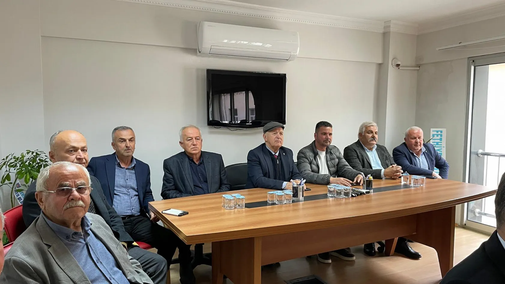Fethiye'de Başkan Karaca'dan Şoförler Odası'na hayırlı olsun ziyareti