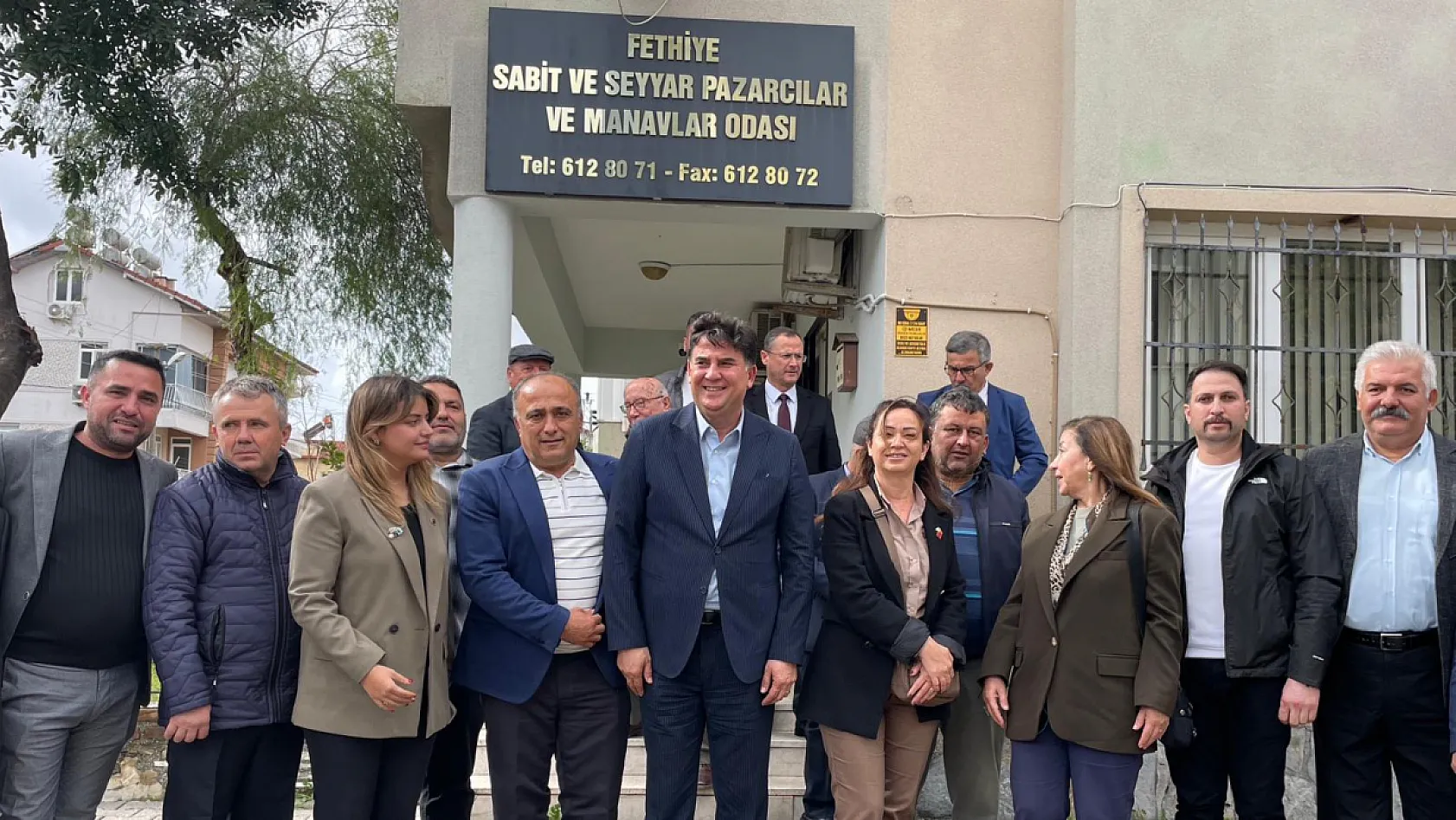 Fethiye Pazarcılar Odası'na Başkan Karaca'dan iade-i ziyaret