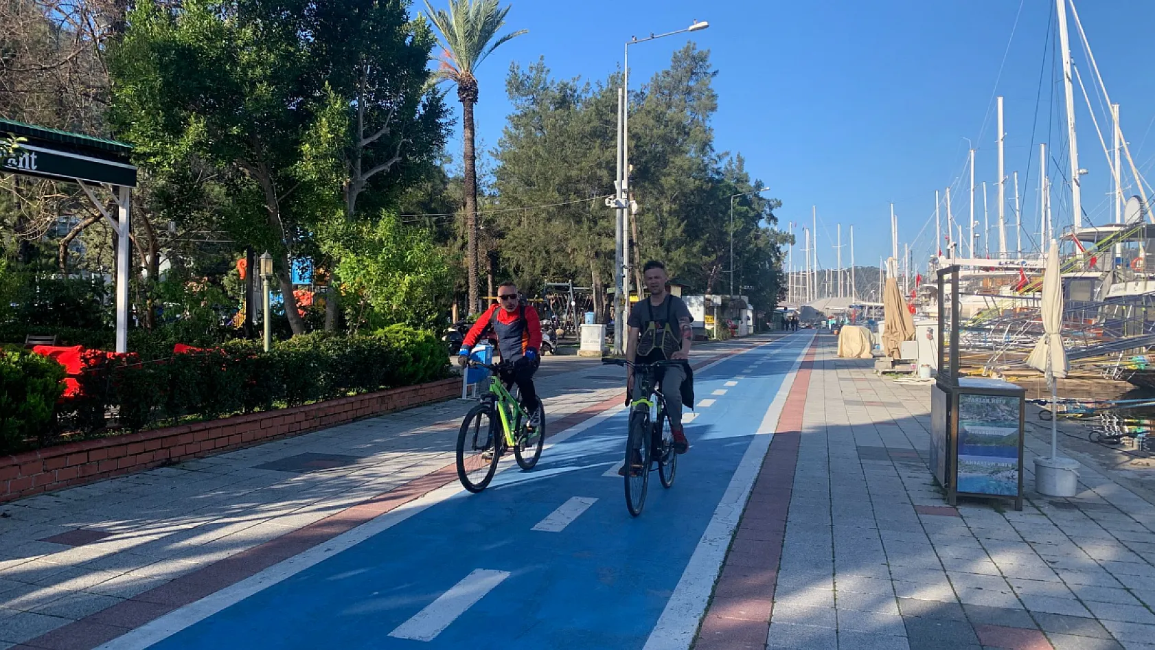 Fethiye'de güneş sahili hareketlendirdi