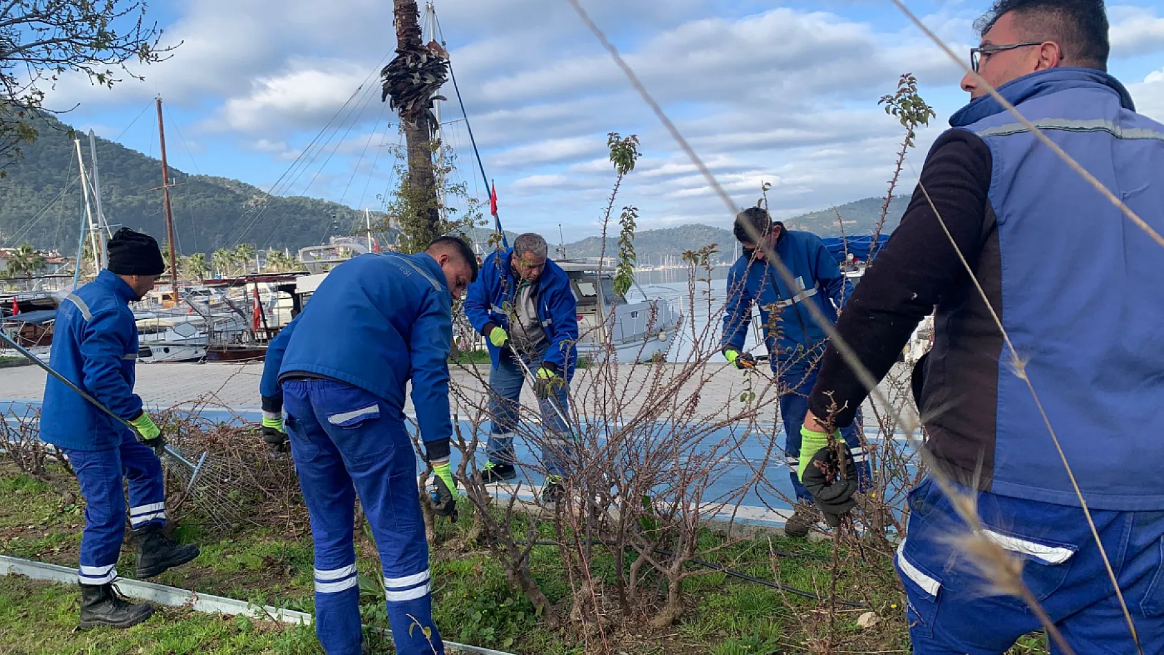 Fethiye'de Sahil Bandı yeni sezona hazırlanıyor