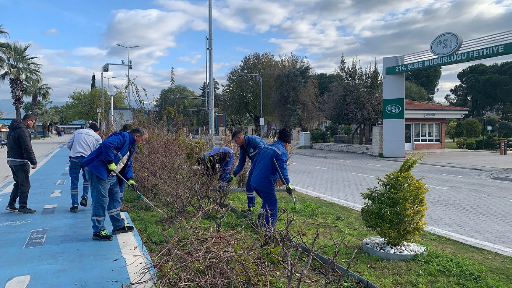 Fethiye'de Sahil Bandı yeni sezona hazırlanıyor