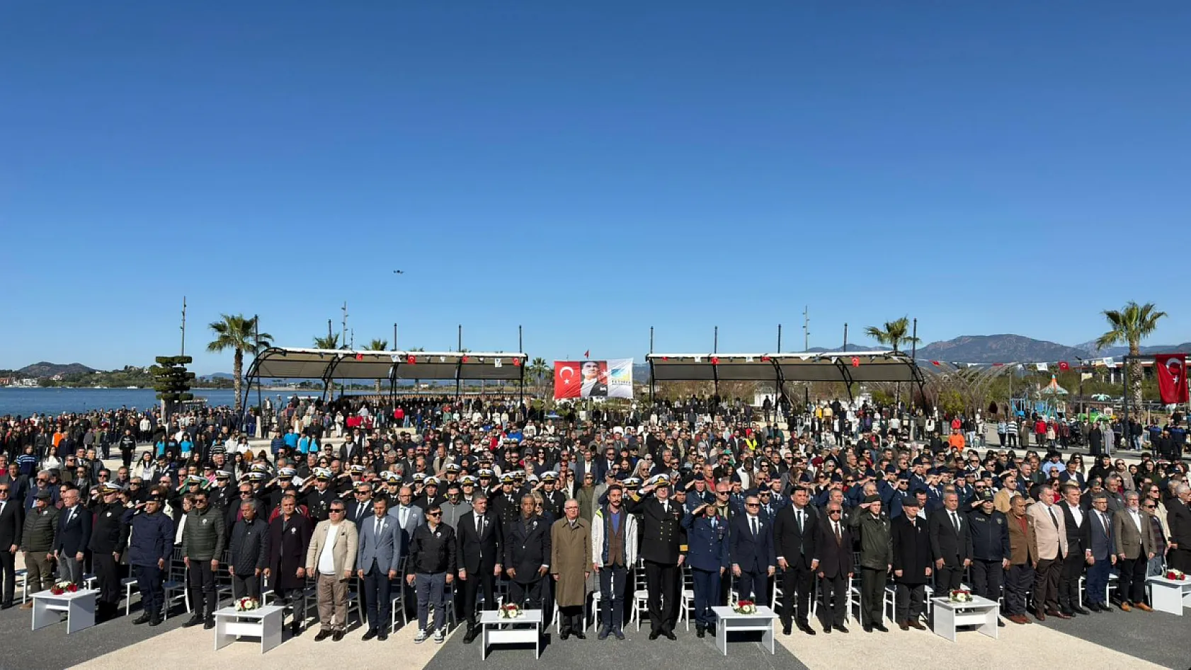 Fethiye, İlk Türk Hava Şehidi Fethi Bey'i saygıyla andı