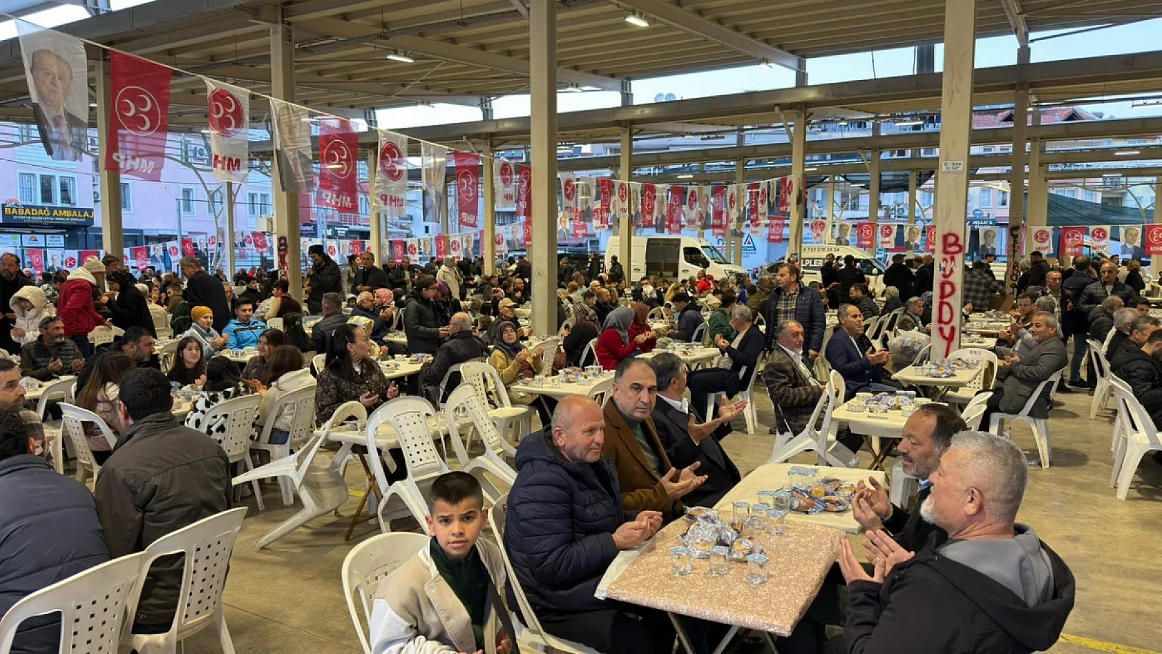 MHP Fethiye'de İftar Programı Düzenledi