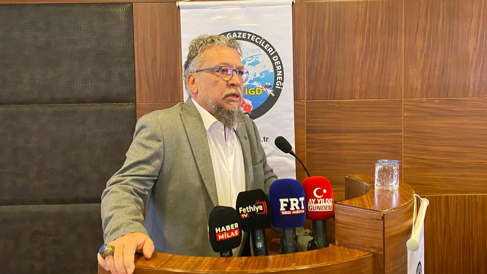 Gazeteciler Fethiye'de toplandı: İGD'de H. Seda Köktener dönemi devam ediyor