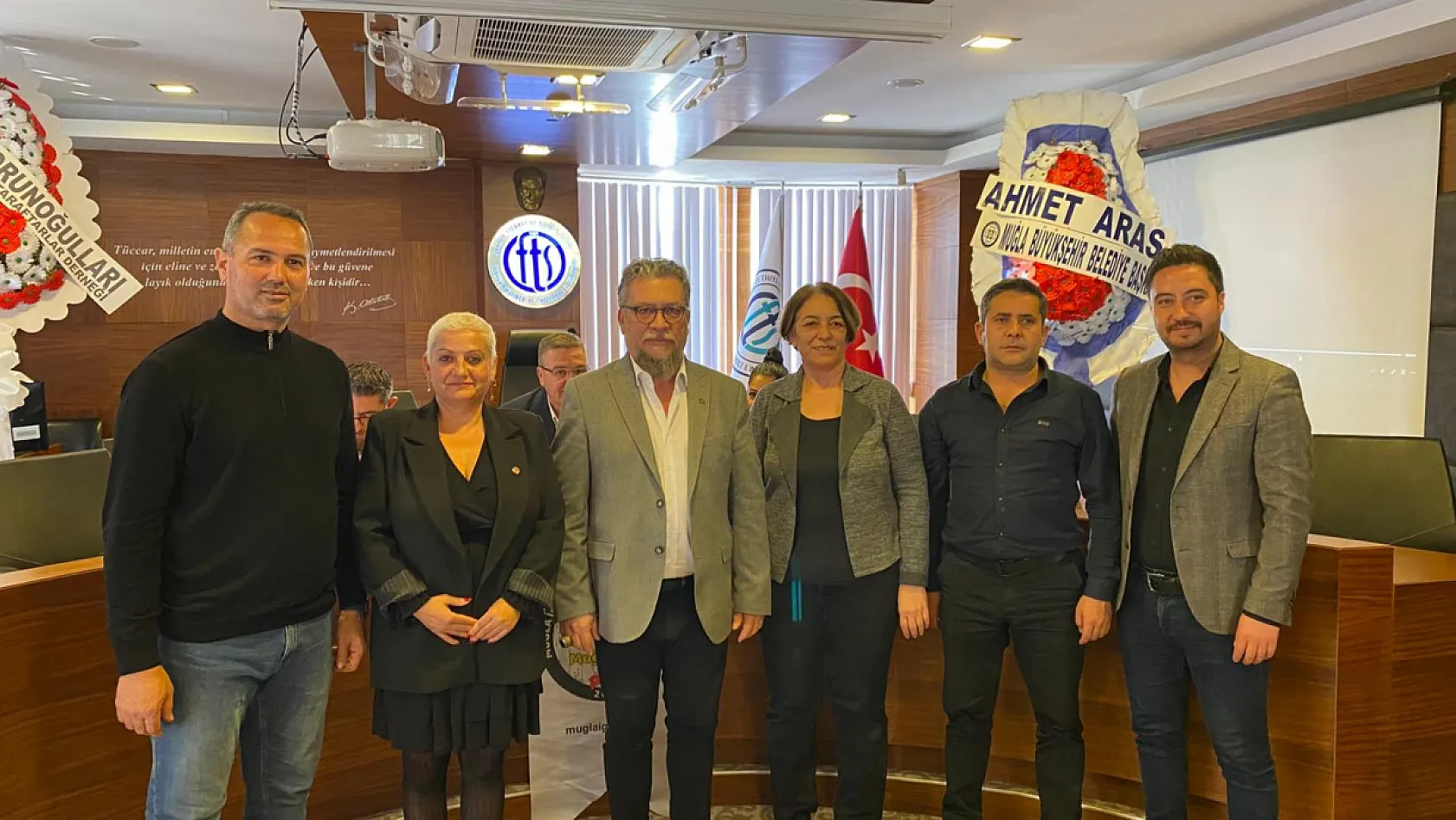 Gazeteciler Fethiye'de toplandı: İGD'de H. Seda Köktener dönemi devam ediyor
