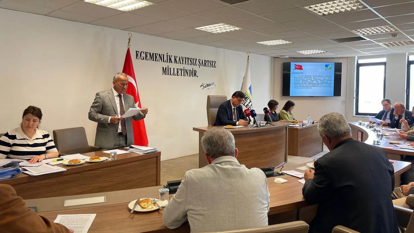 Fethiye Belediyesi Aylık Olağan Meclis Toplantısı Yapıldı
