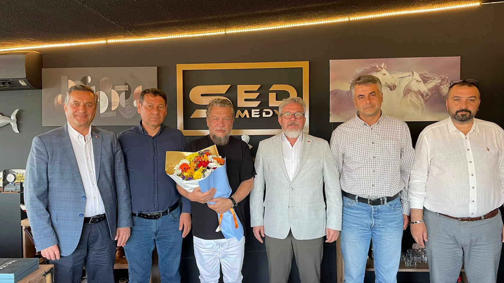 AK Parti Fethiye İlçe Başkanı Sarıhan'dan SED Medya'ya Ziyaret