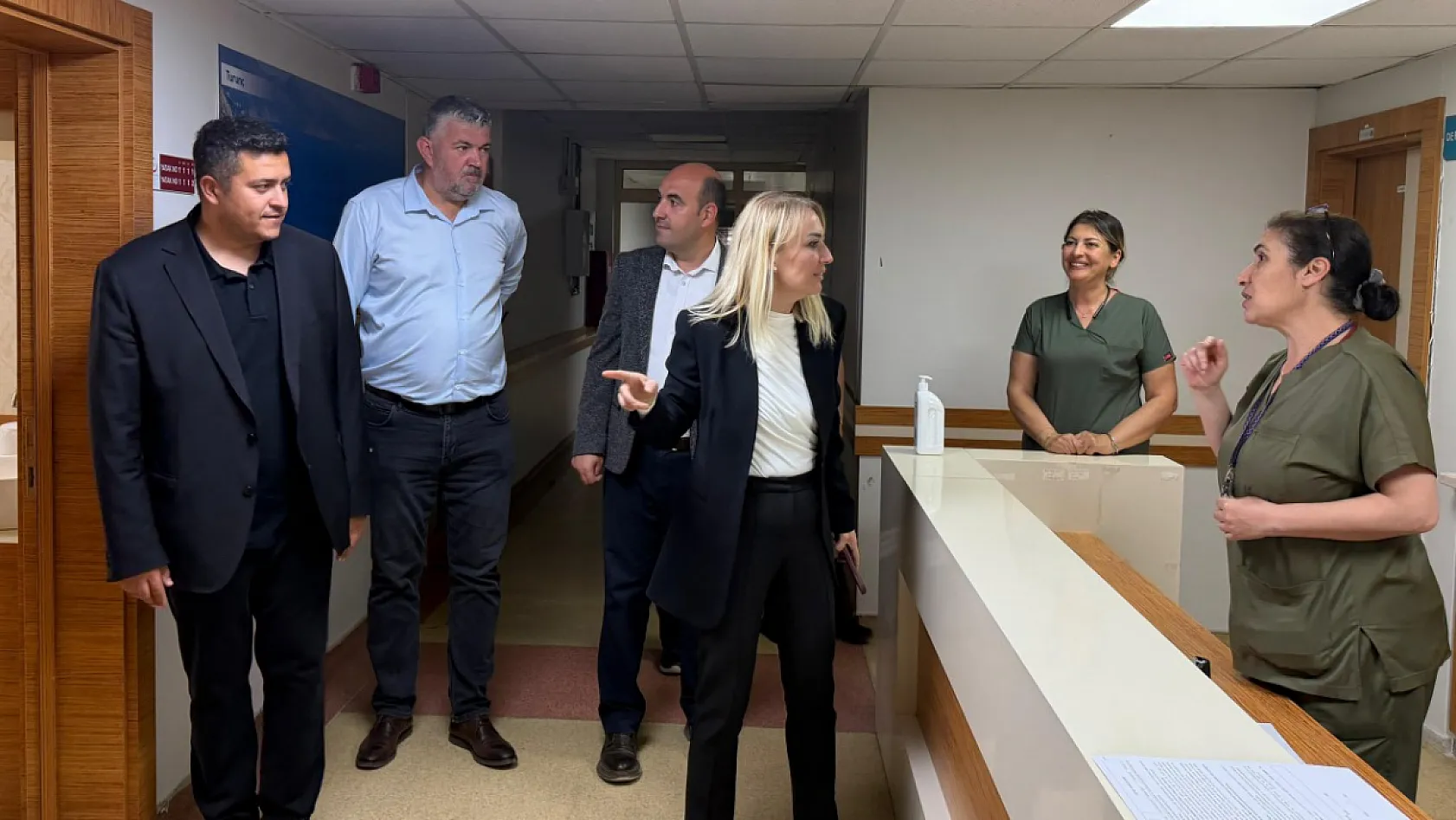 Muğla İl Sağlık Müdürü Akça Marmaris'te Sağlık Tesislerini İnceledi