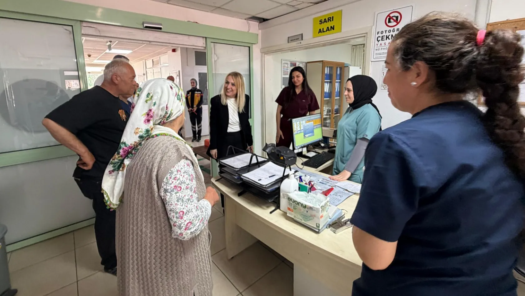 Muğla İl Sağlık Müdürü Akça Marmaris'te Sağlık Tesislerini İnceledi