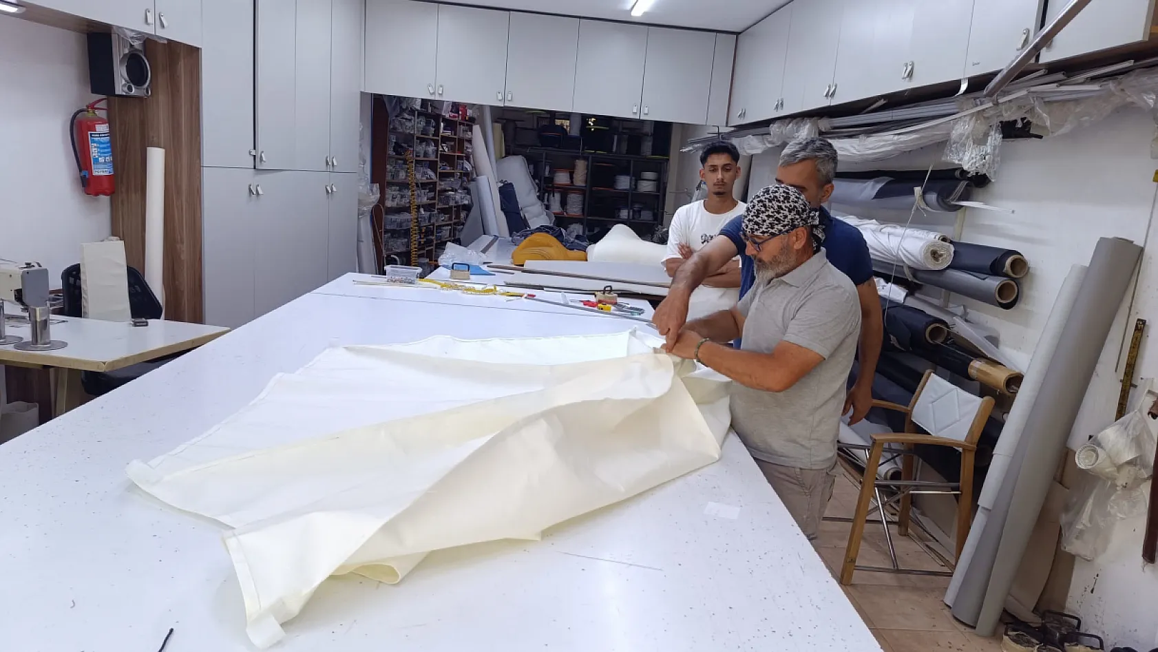 Göcek'te Yat Tekstilinde 25 Yıllık Tecrübe