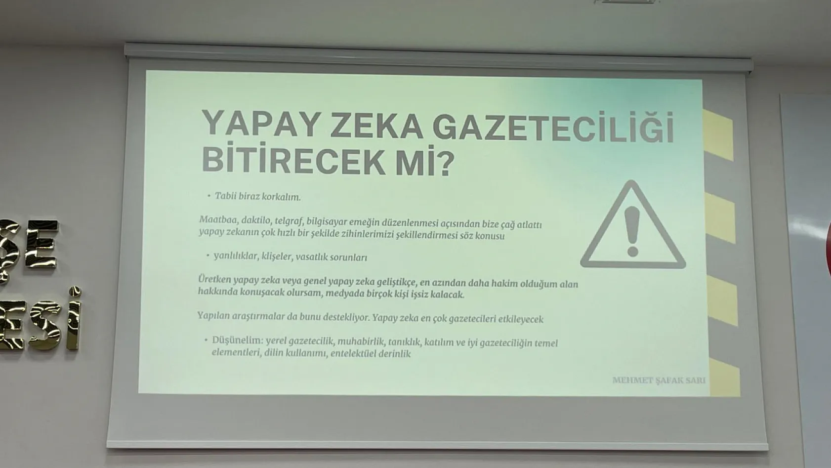 Yapay zeka gazeteciliği nasıl değiştiriyor? Muğla'da yanıt arandı