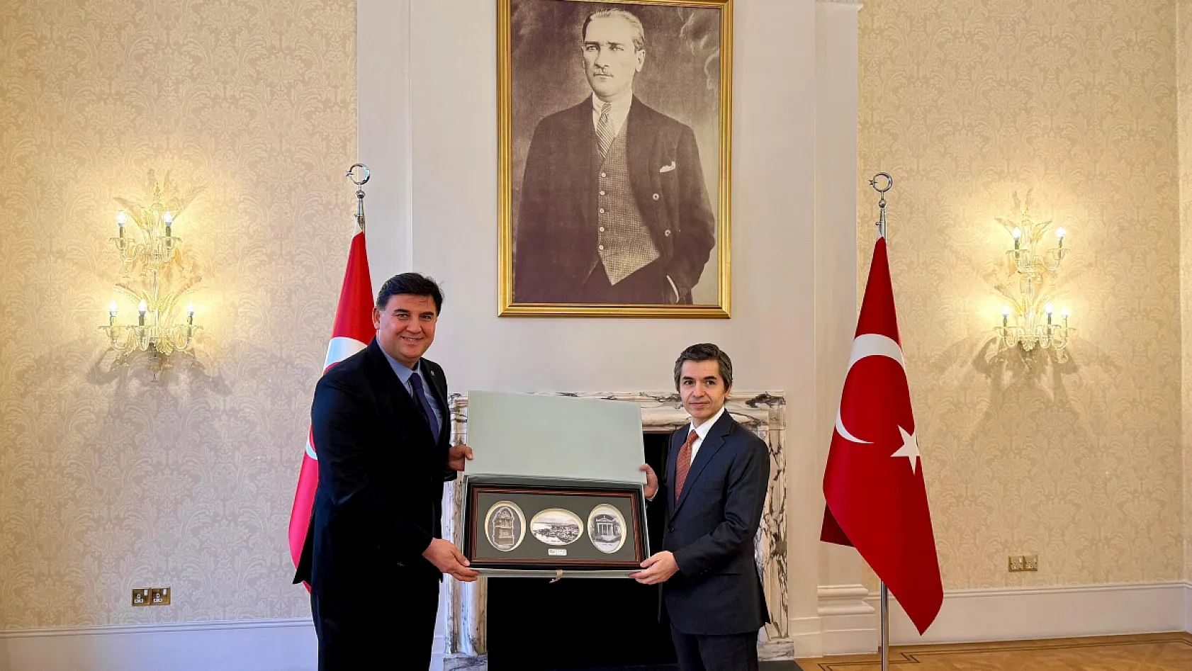 Başkan Karaca'dan Diplomatik Ziyaret