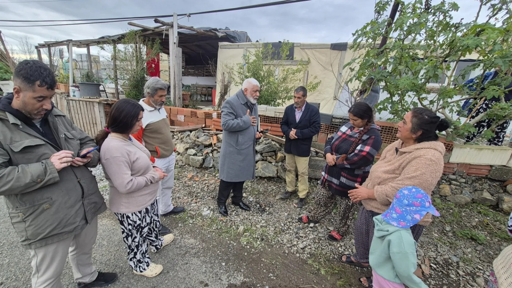 Ortaca'da yaşayan Roman vatandaşların sorunları yerinde dinlendi