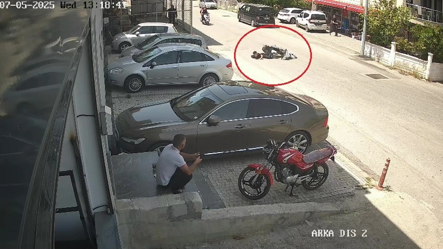 Kaza yaptığına pişman oldu: Hem yaralandı hem 60 bin lira ceza yedi
